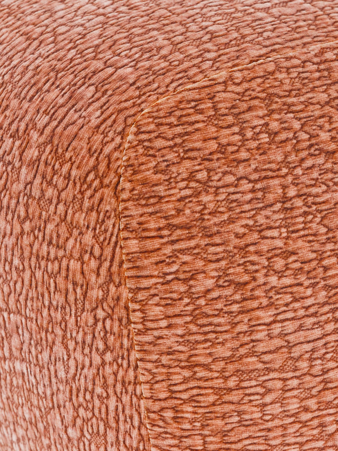 Wolke Large Sofa Ottoman — Terracotta