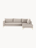 Luna Velvet-Corner Sofa