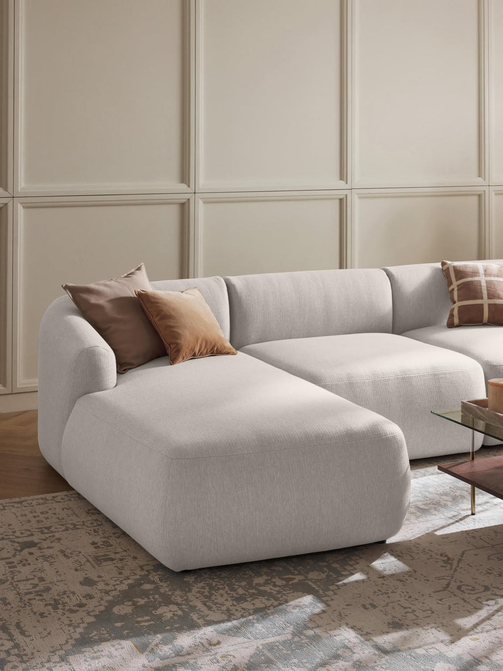 Sofia Chaise-Corner Module — Off-White
