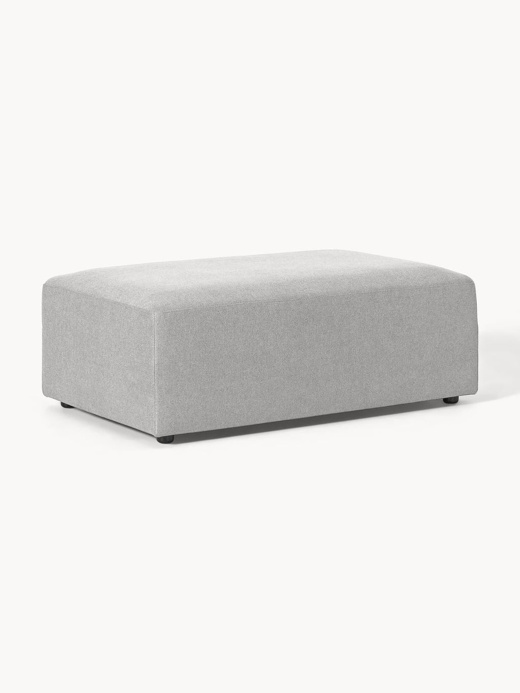 Melva XL Sofa Ottoman, B 116 x T 72 cm — Lilac