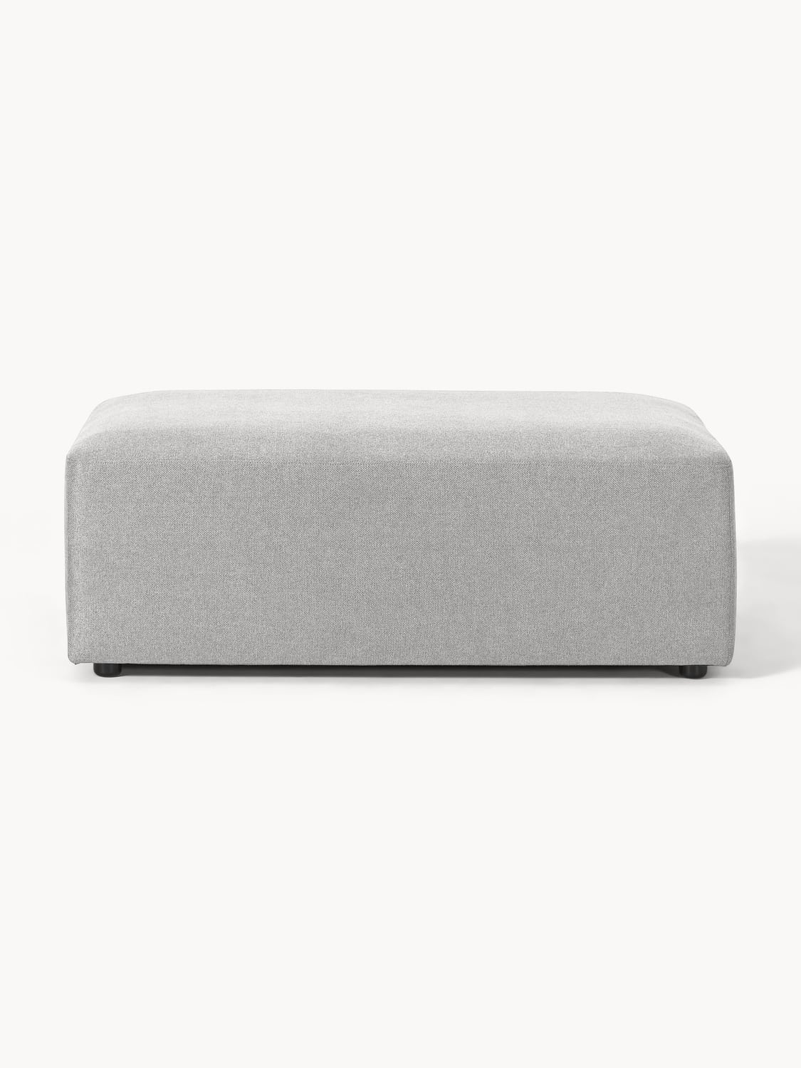 Melva XL Sofa Ottoman, B 116 x T 72 cm — Lilac