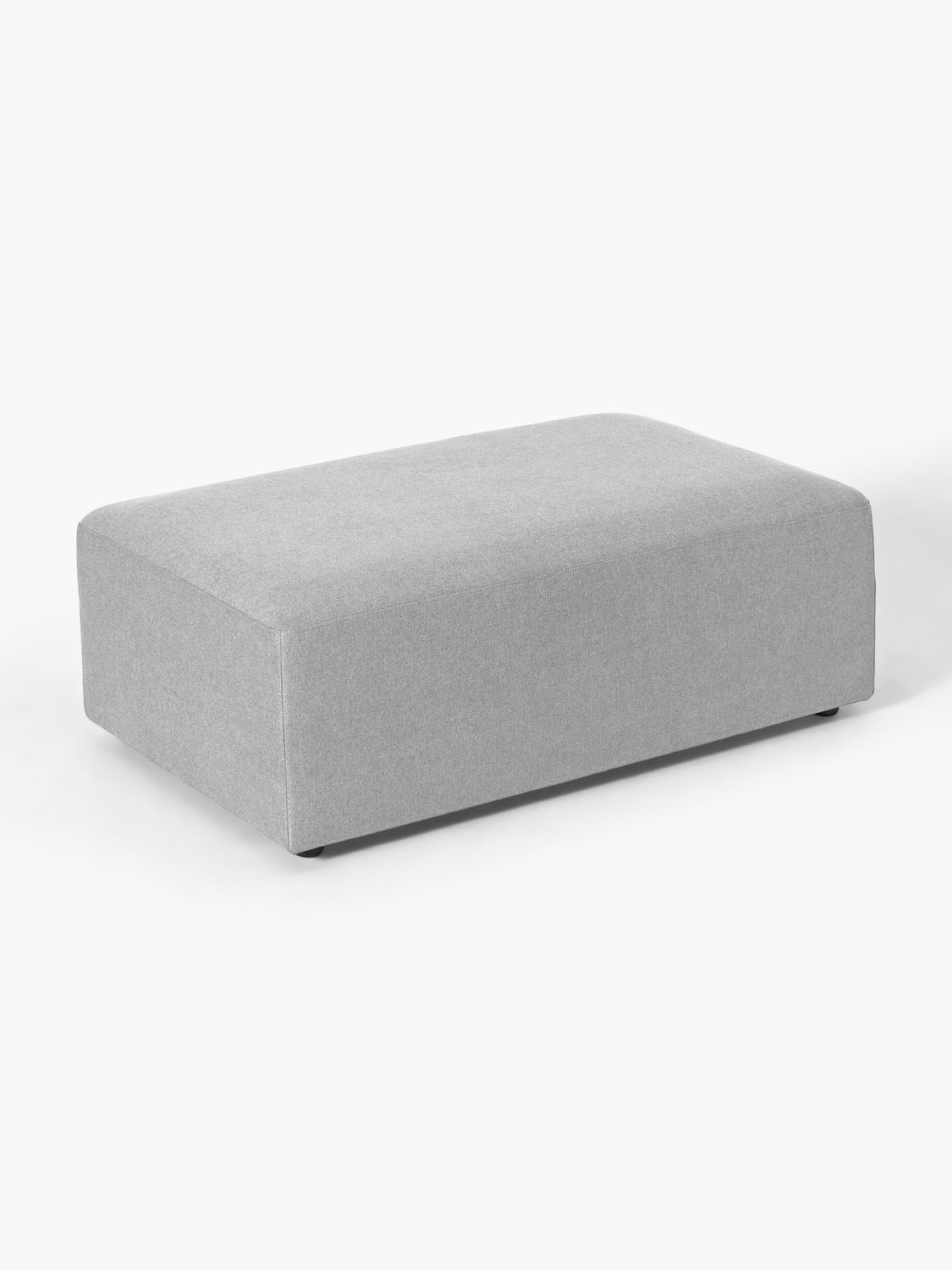 Melva XL Sofa Ottoman, B 116 x T 72 cm — Lilac
