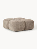 Tayla Sofa Ottoman in Teddy Bouclé — Taupe