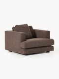 Tribeca Bouclé Armchair — Brown