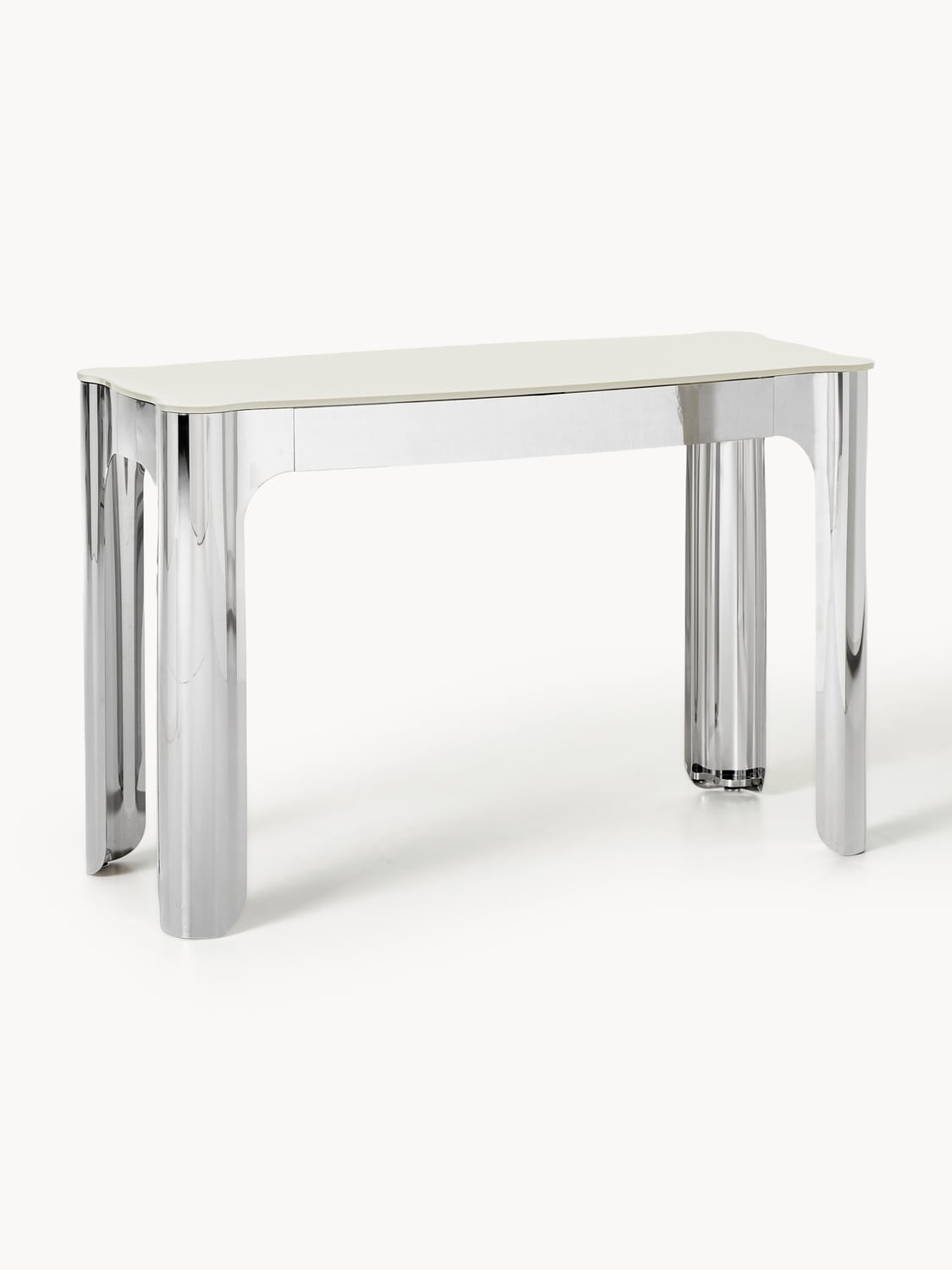 Georgia Console Table with Glass Top