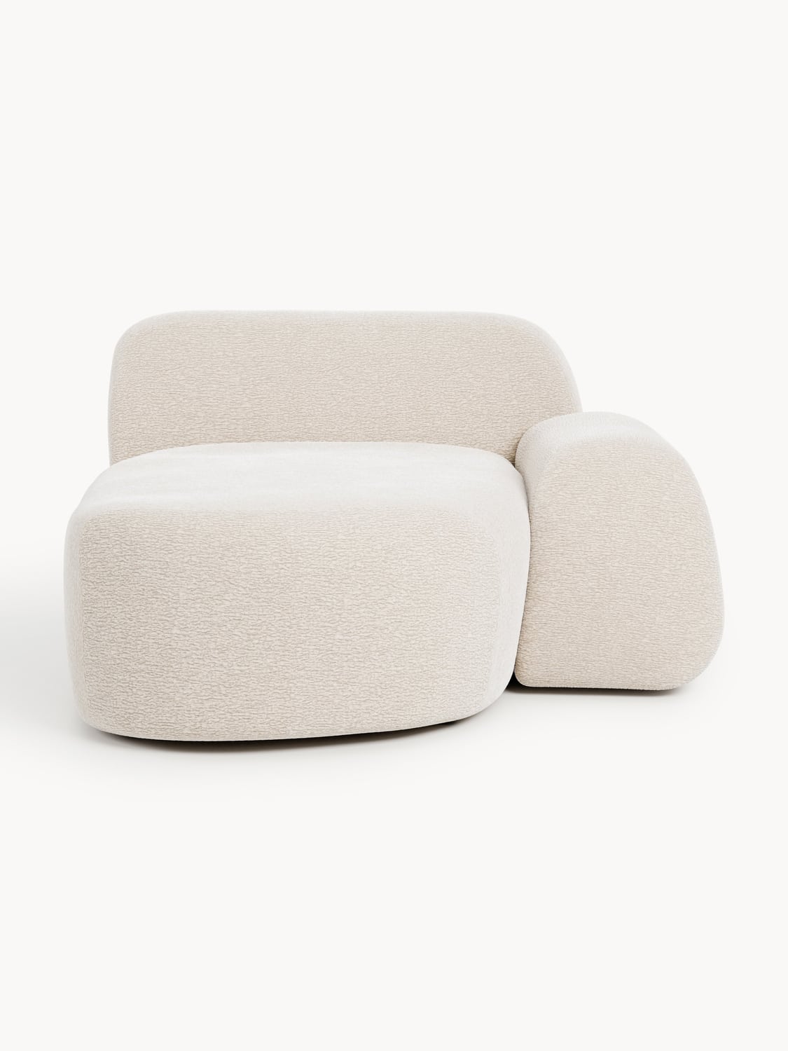 Wolke Chaise-Corner Module — Off-White