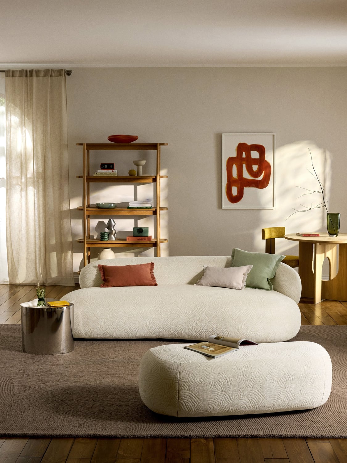Alba Sofa (3-seater) — Off-White