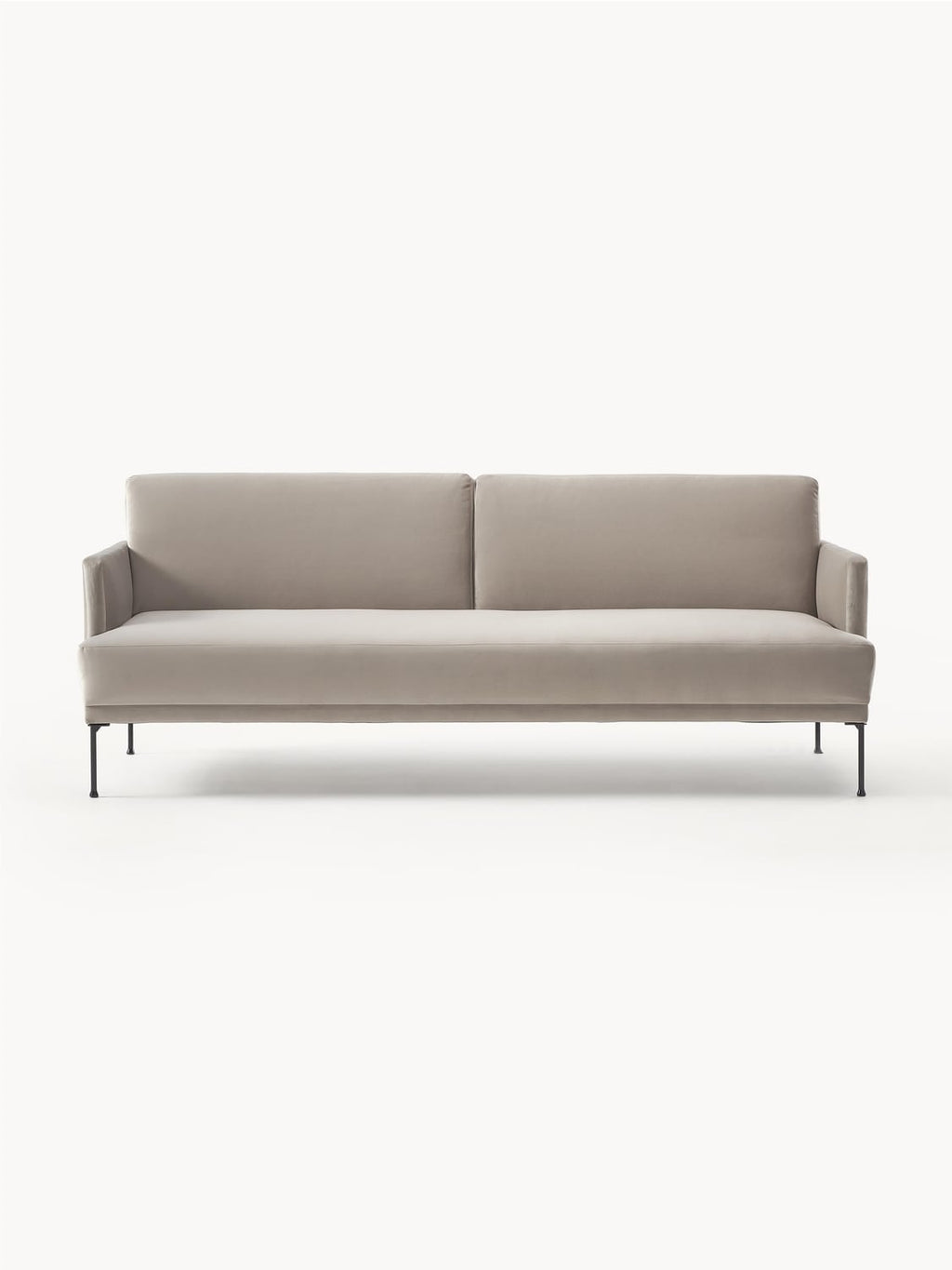 Fluente Velvet-Sofa Bed (3-seater) — Sage