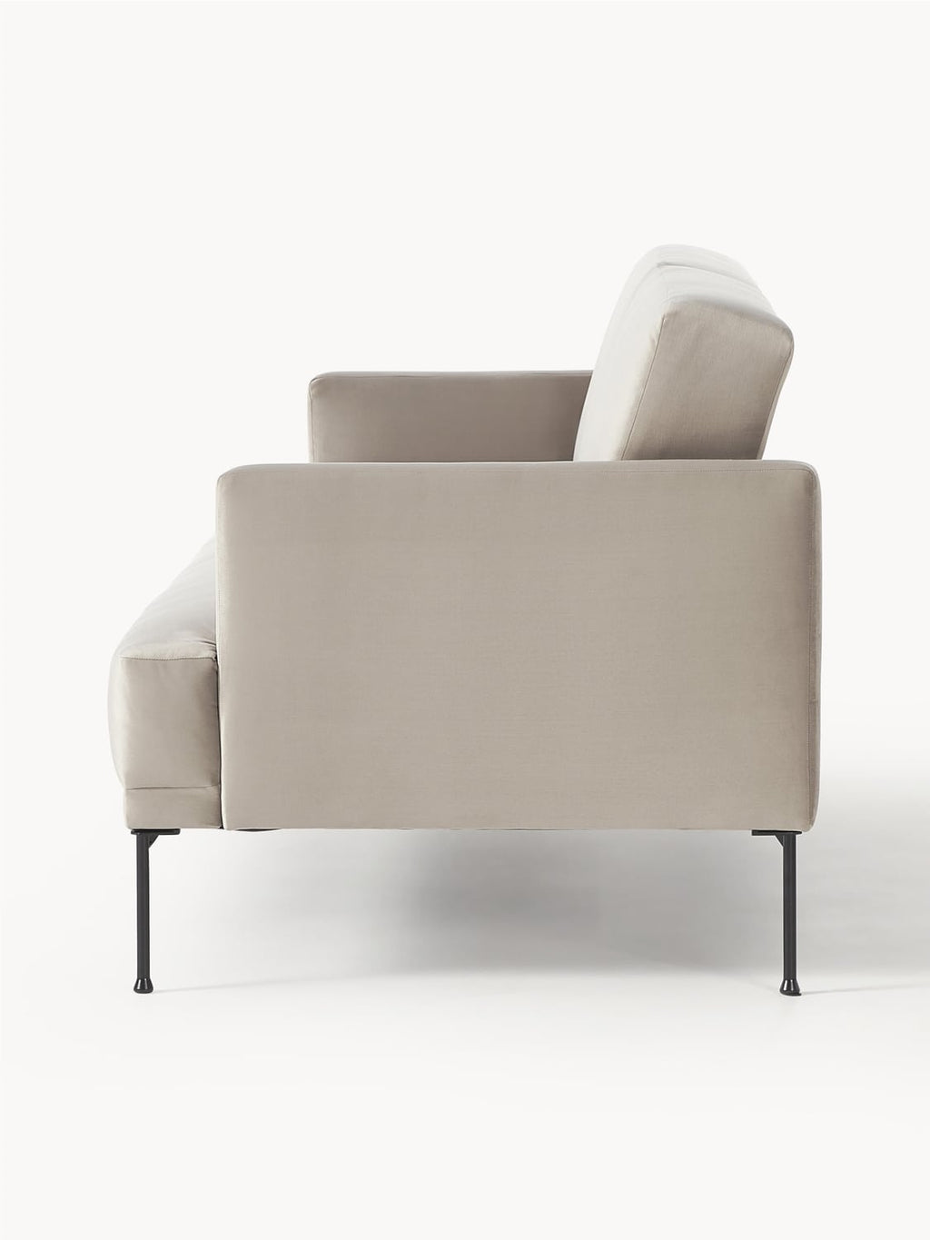 Fluente Velvet-Sofa Bed (3-seater) — Sage