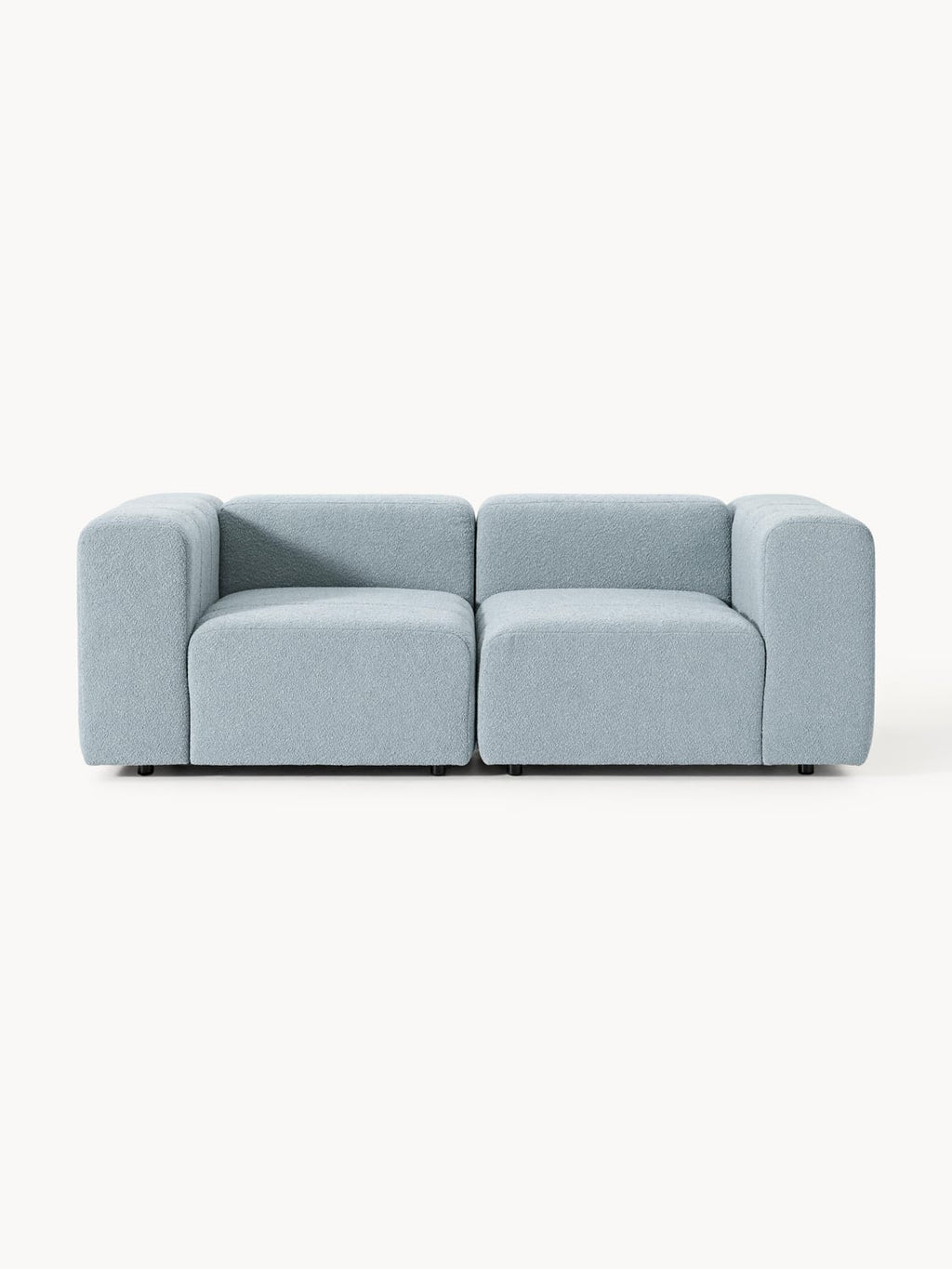 Lena Modular Bouclé Sofa (3-seater) — Lilac