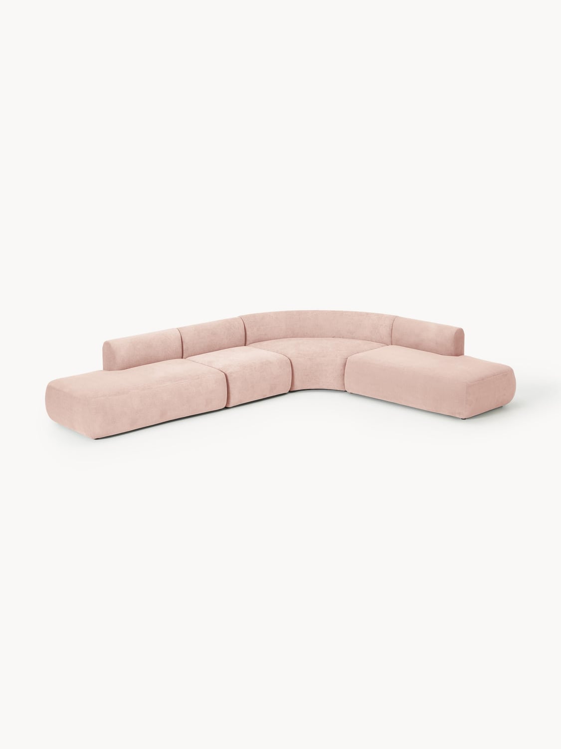 Sofia Modular Corner Sofa (4-seater) — Peony