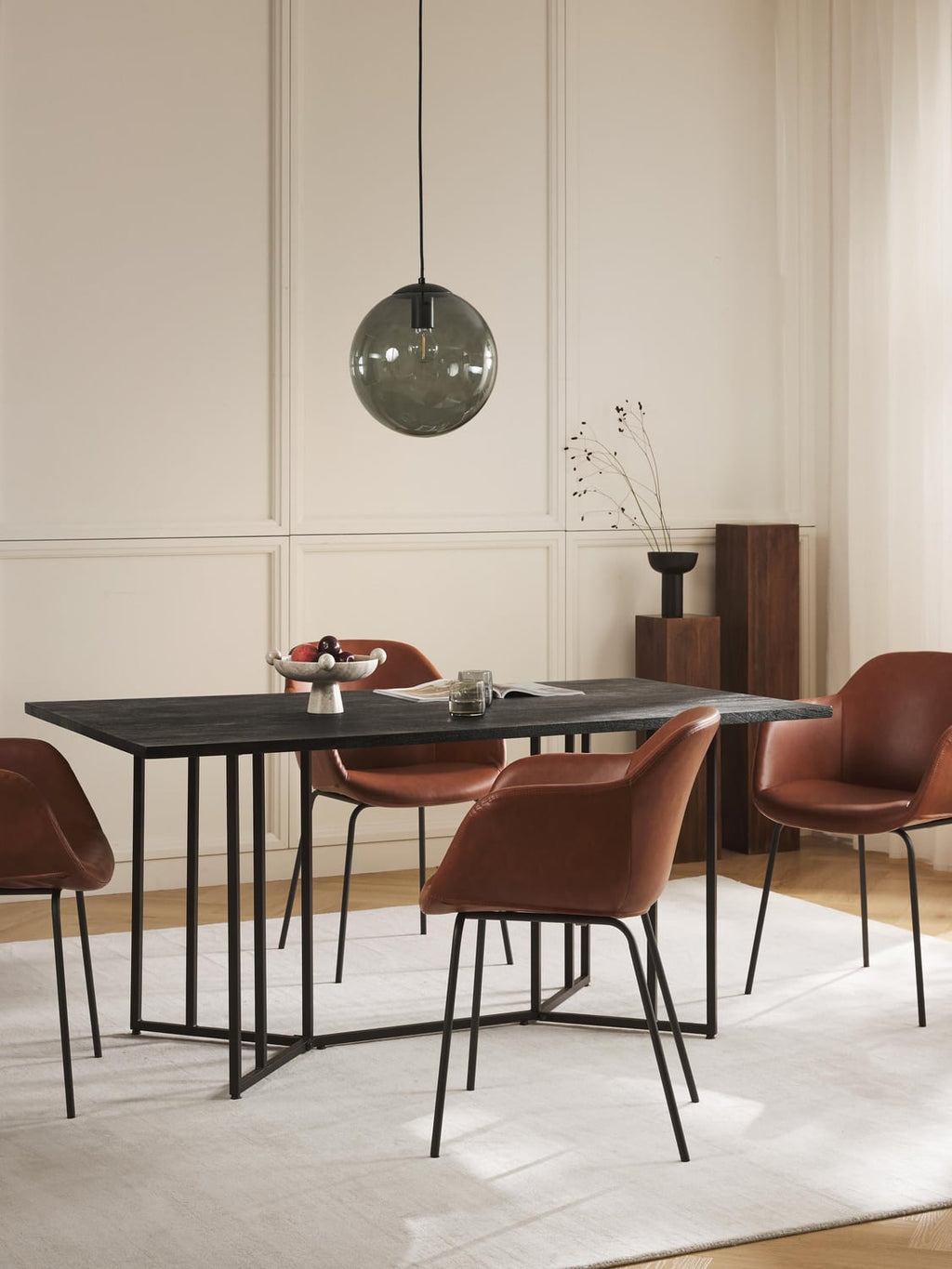 Luca Dining Table in Mango Wood, in various sizes