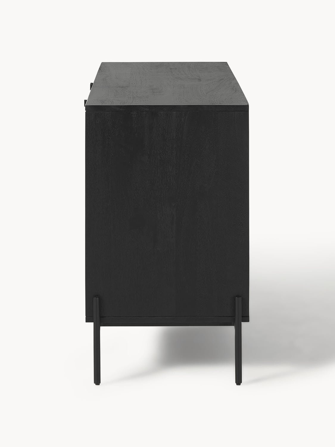 Vienna Sideboard with Viennese Cane — Dark Grey