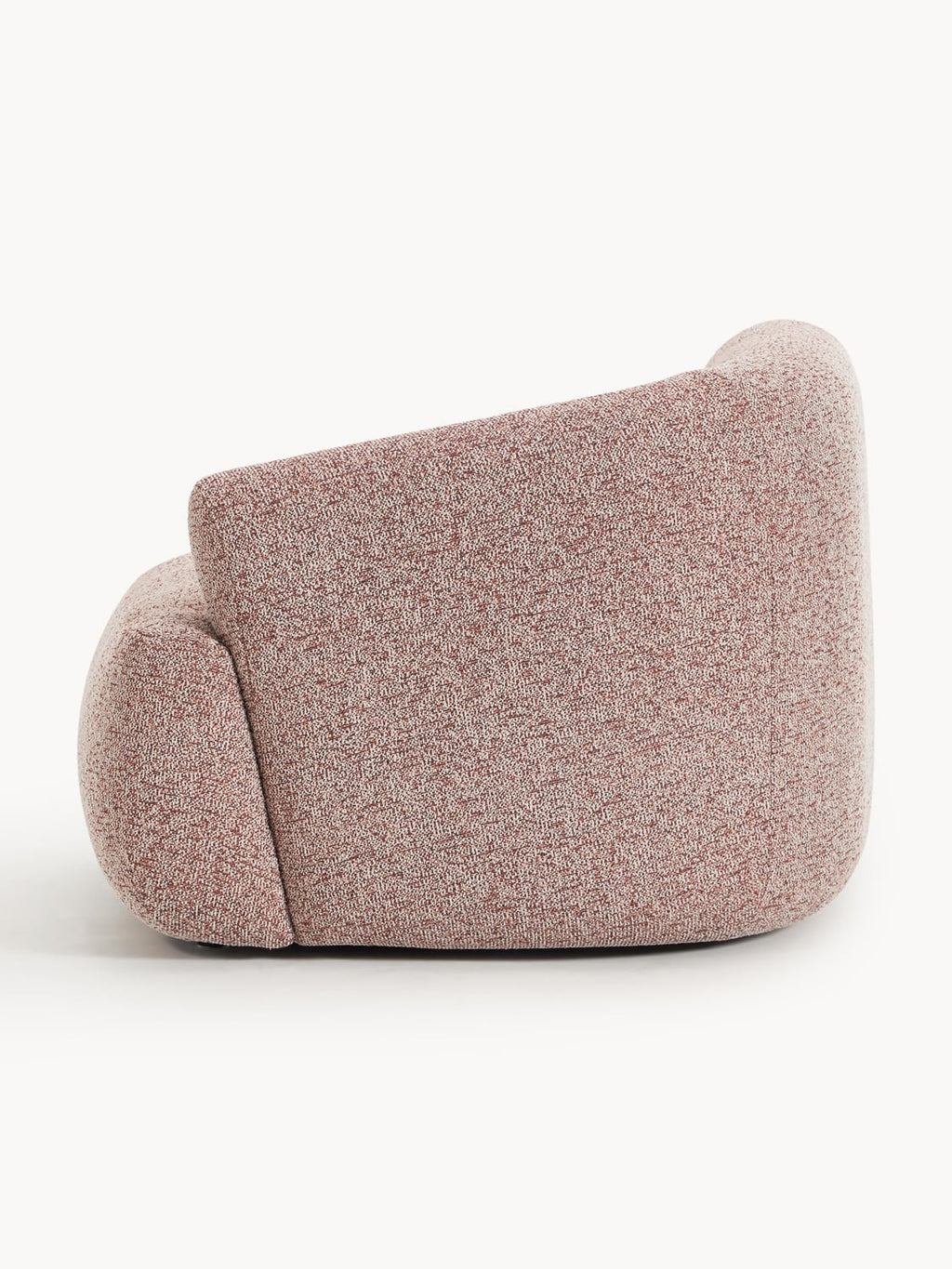 Sofia Bouclé Corner Module — Taupe