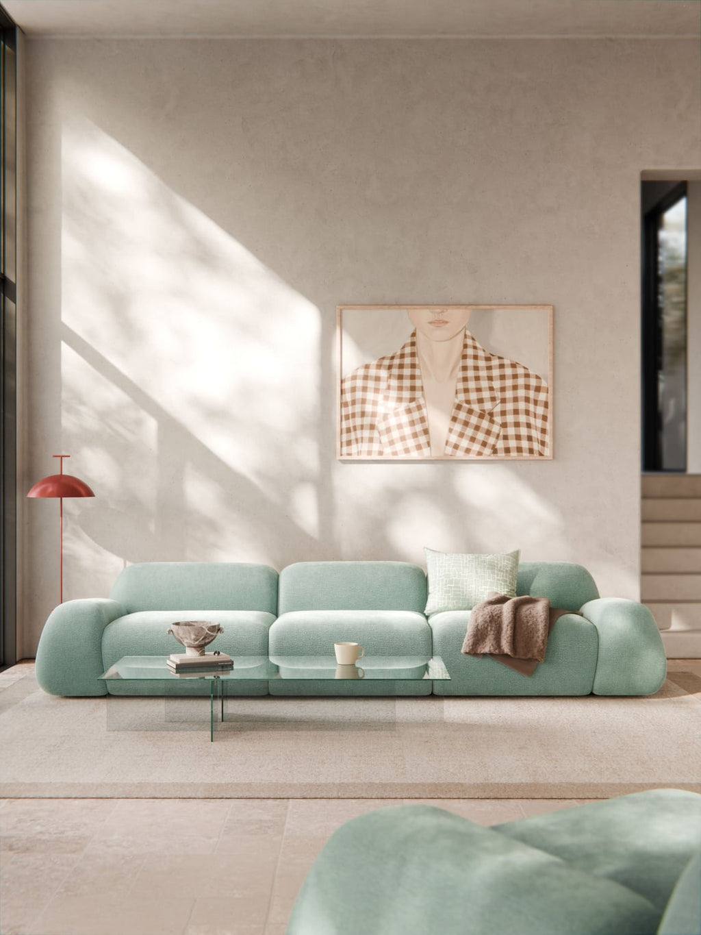 Wolke Middle Module — Light Grey