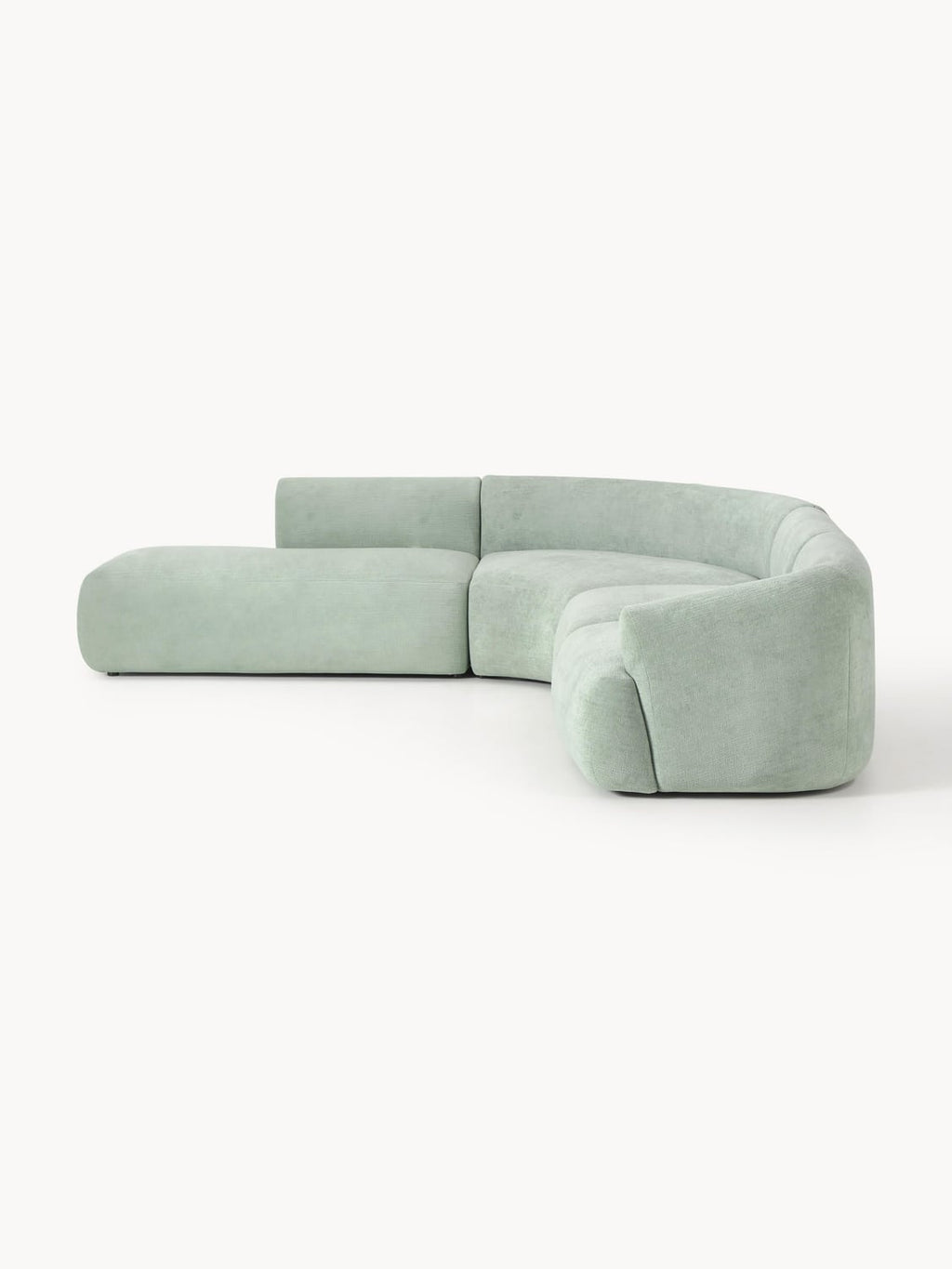 Sofia Modular Corner Sofa (4-seater) — Pearl Grey