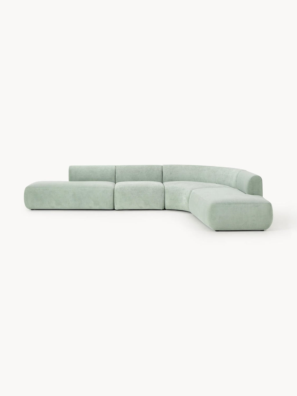 Sofia Modular Corner Sofa (4-seater) — Mist Grey