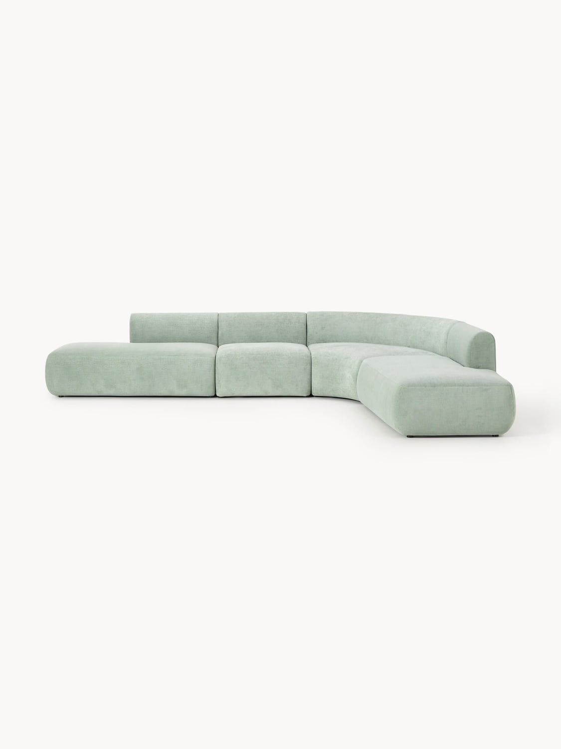 Sofia Modular Corner Sofa (4-seater) — Mist Grey