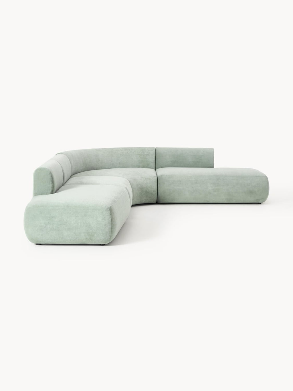 Sofia Modular Corner Sofa (4-seater) — Mist Grey