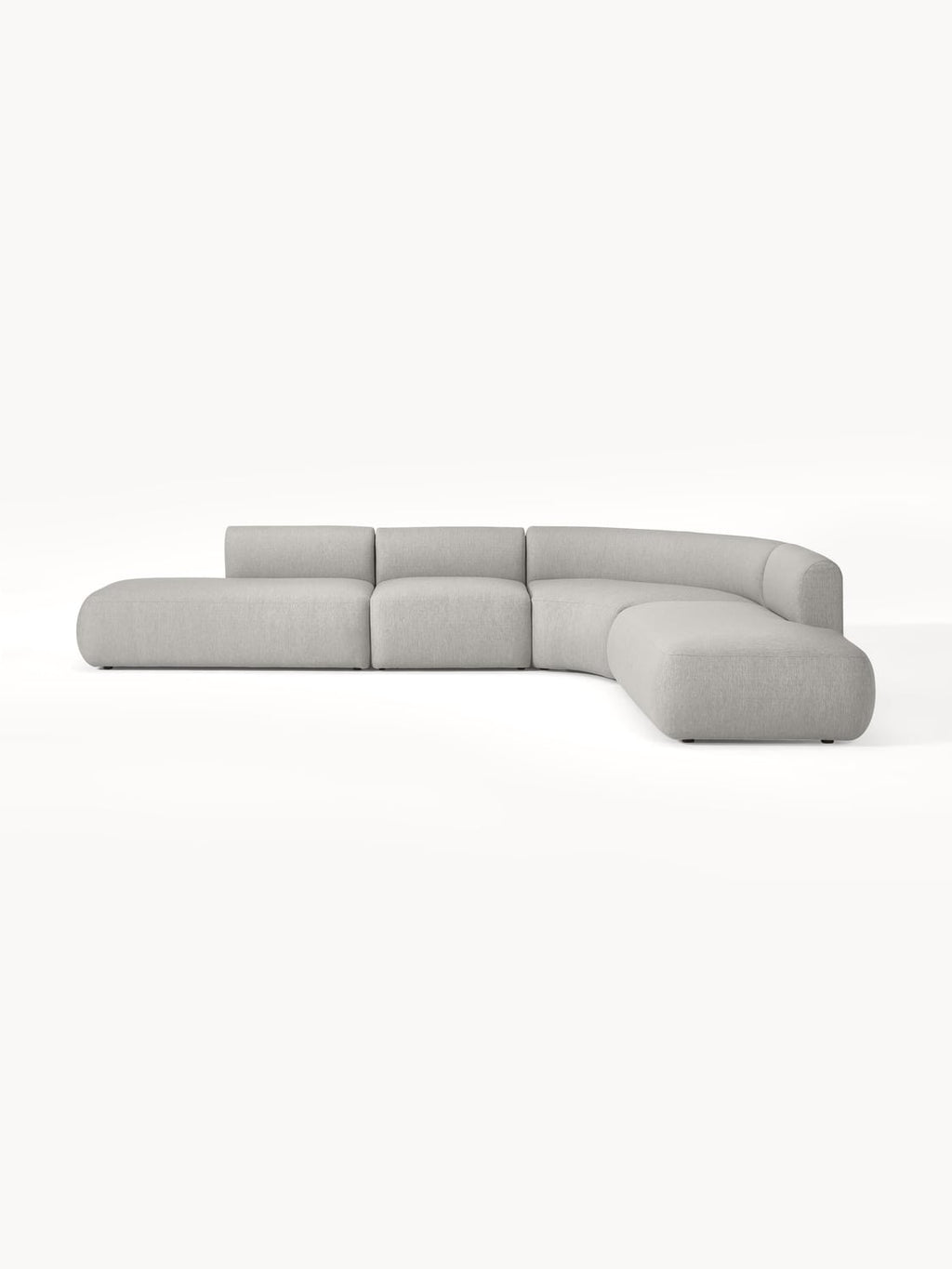 Sofia Modular Corner Sofa (4-seater) — Dove Grey