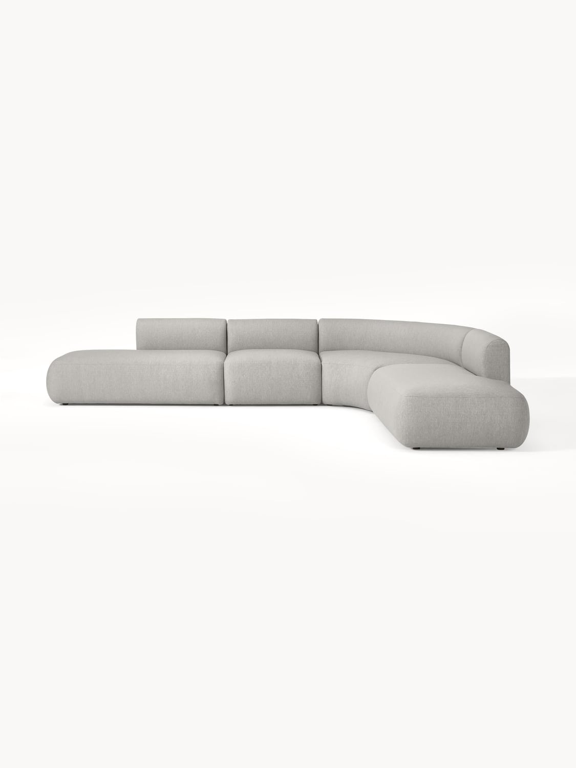 Sofia Modular Corner Sofa (4-seater) — Dove Grey