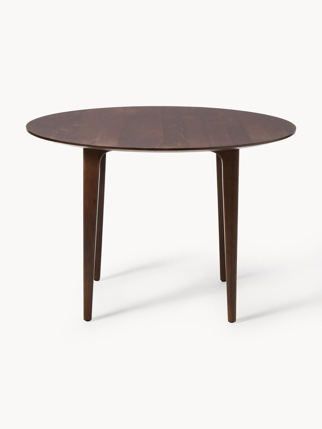 Archie Round Dining Table in Mango Wood, Ø 110 cm