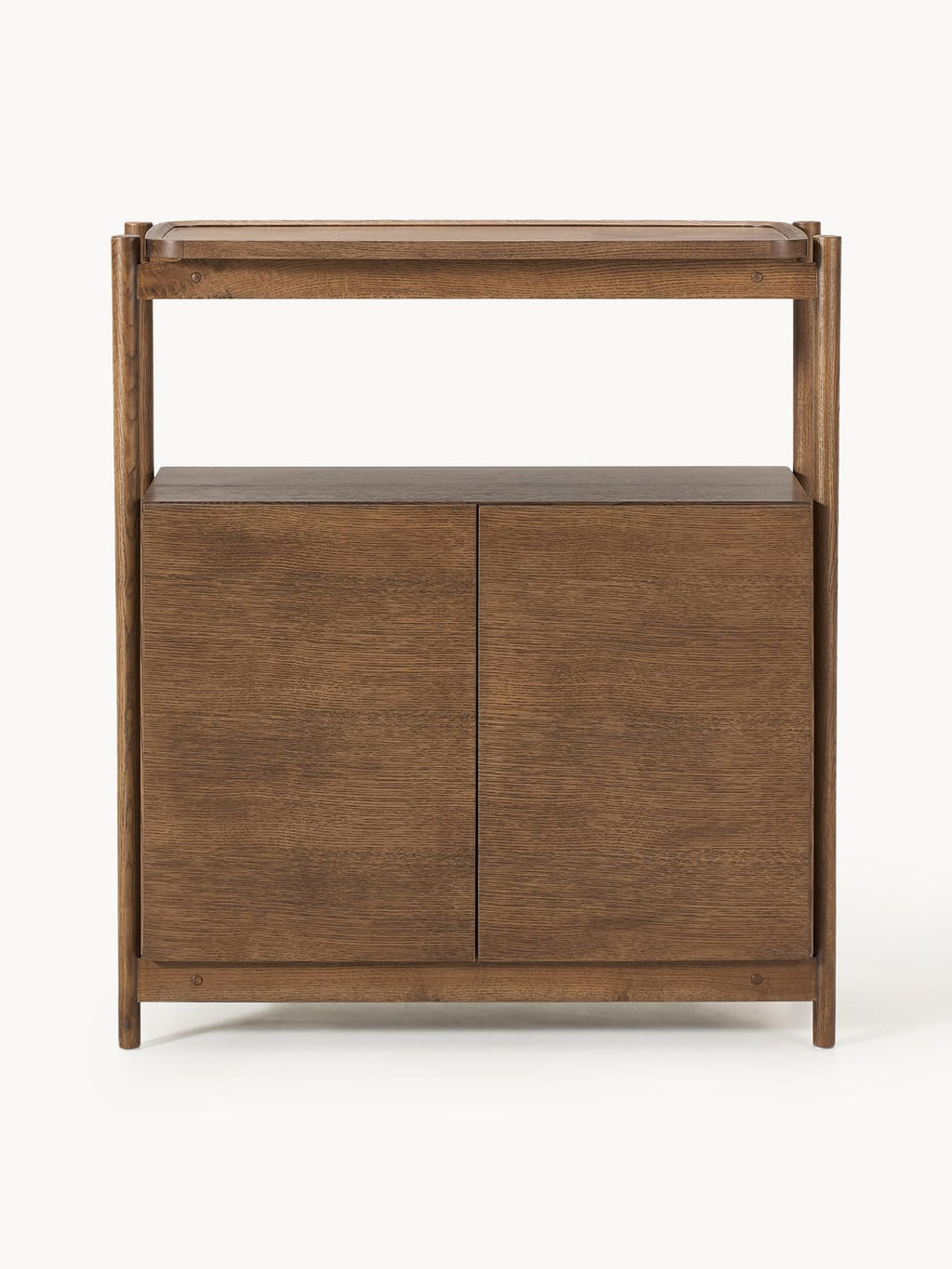 Libby Wood-Highboard — Brown
