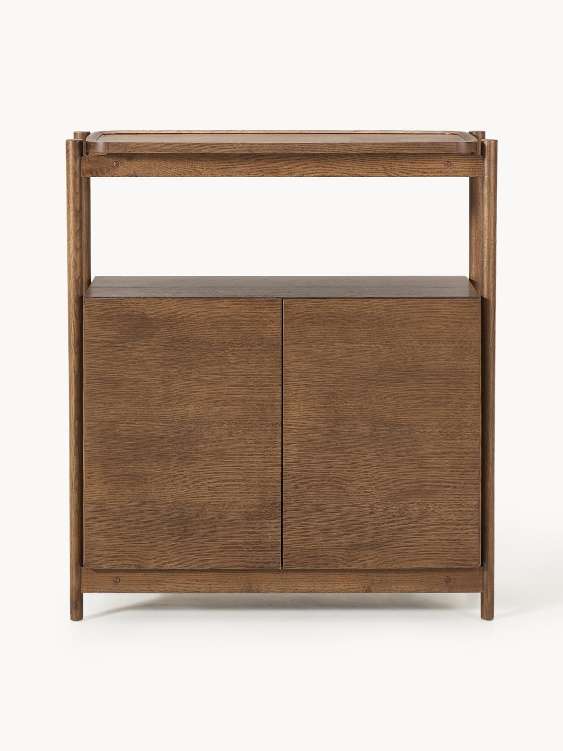Libby Wood-Highboard — Brown