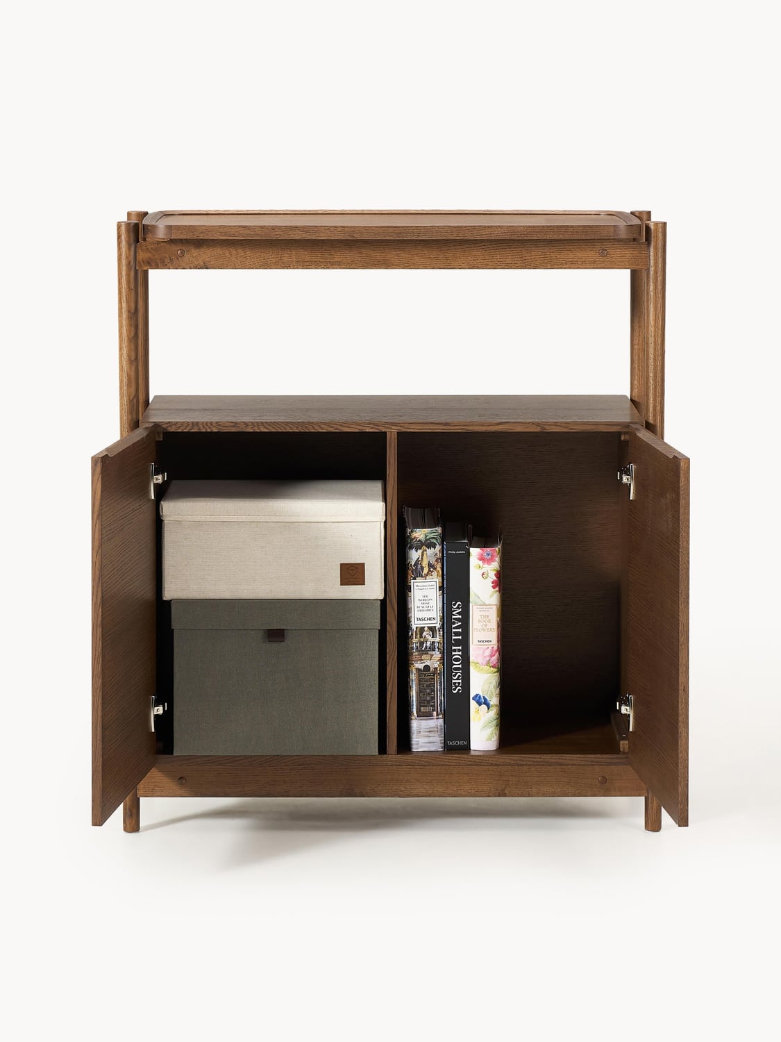Libby Wood-Highboard — Brown