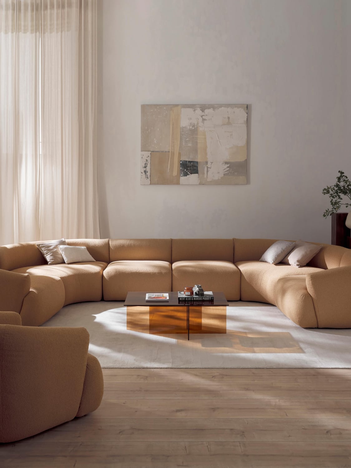 Sofia Modular Bouclé XL Sofa — Dune