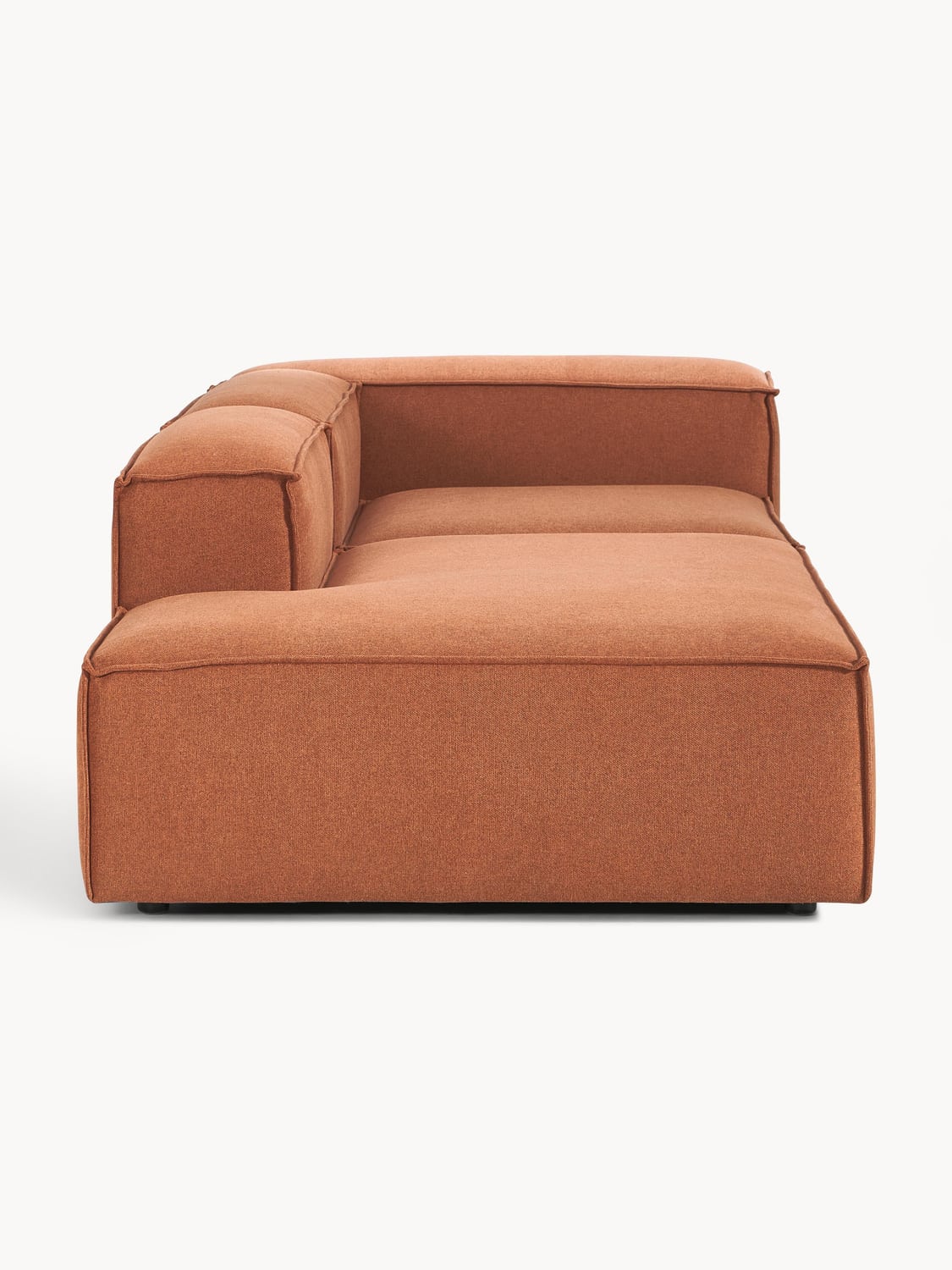 Lennon Modular Ottoman — Terracotta