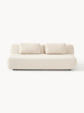 Caterpillar Teddy-Sofa Bed (3-seater) — Blush