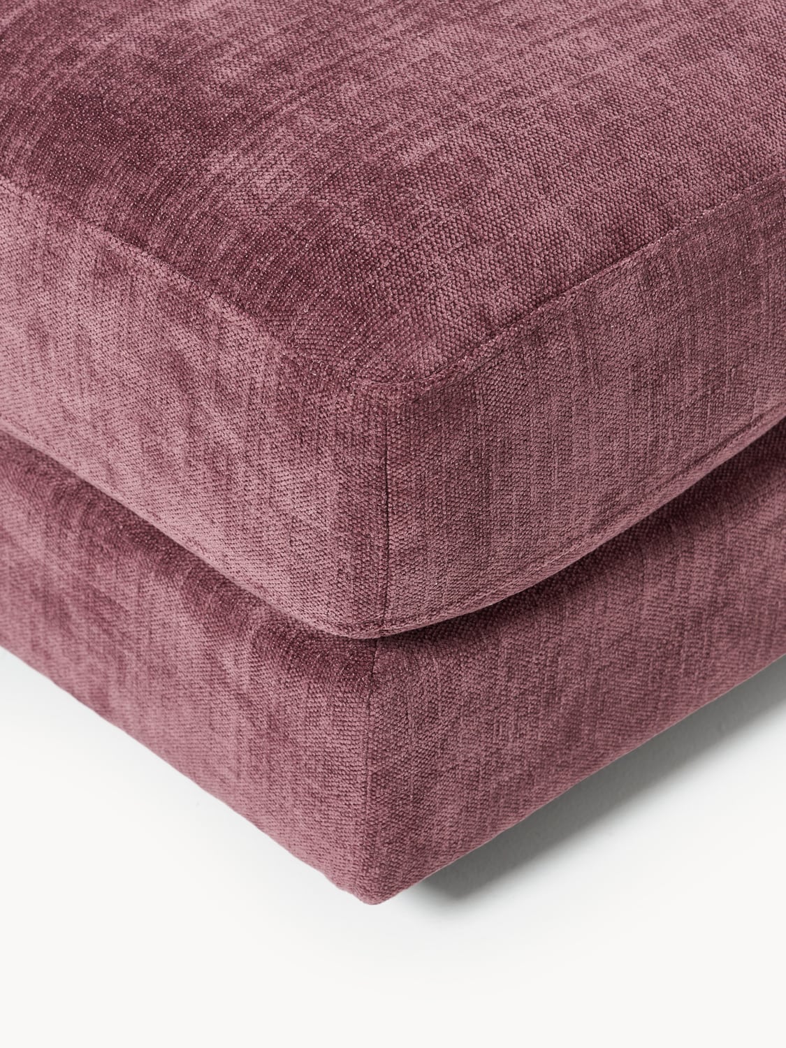 Tribeca Sofa Ottoman — Dark Grey