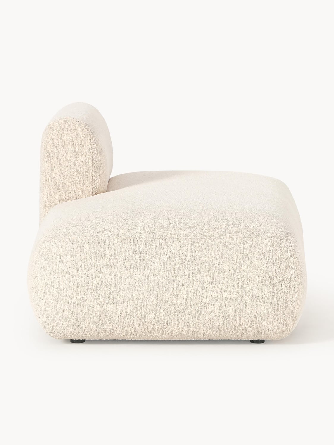 Sofia Bouclé-Chaise-Module — Off-White