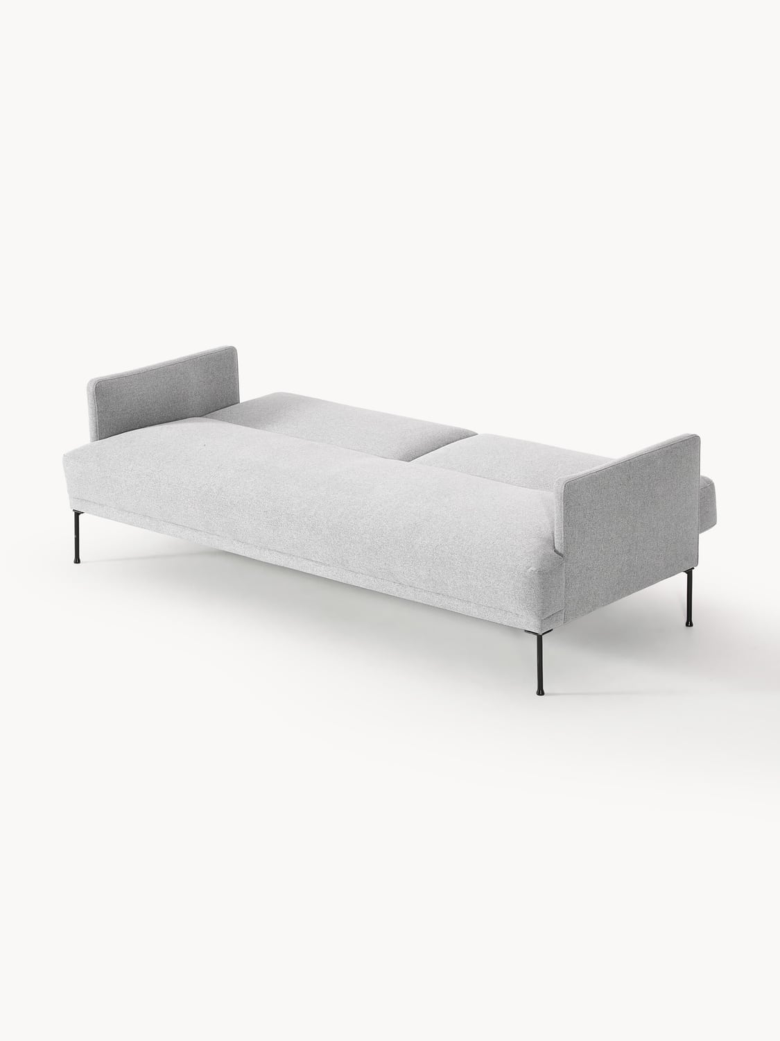 Fluente Sofa Bed (3-seater) — Light Grey