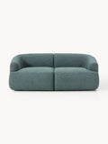 Sofia Modular Bouclé Sofa (2-seater) — Dark Grey