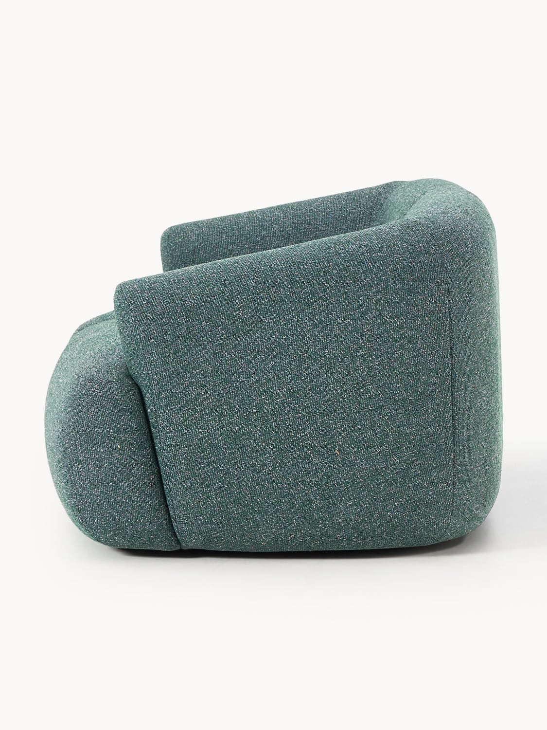 Sofia Modular Bouclé Sofa (2-seater) — Dark Grey