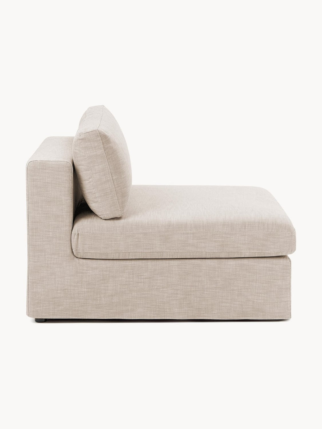 Russell Middle Module with removable covers — Oatmeal