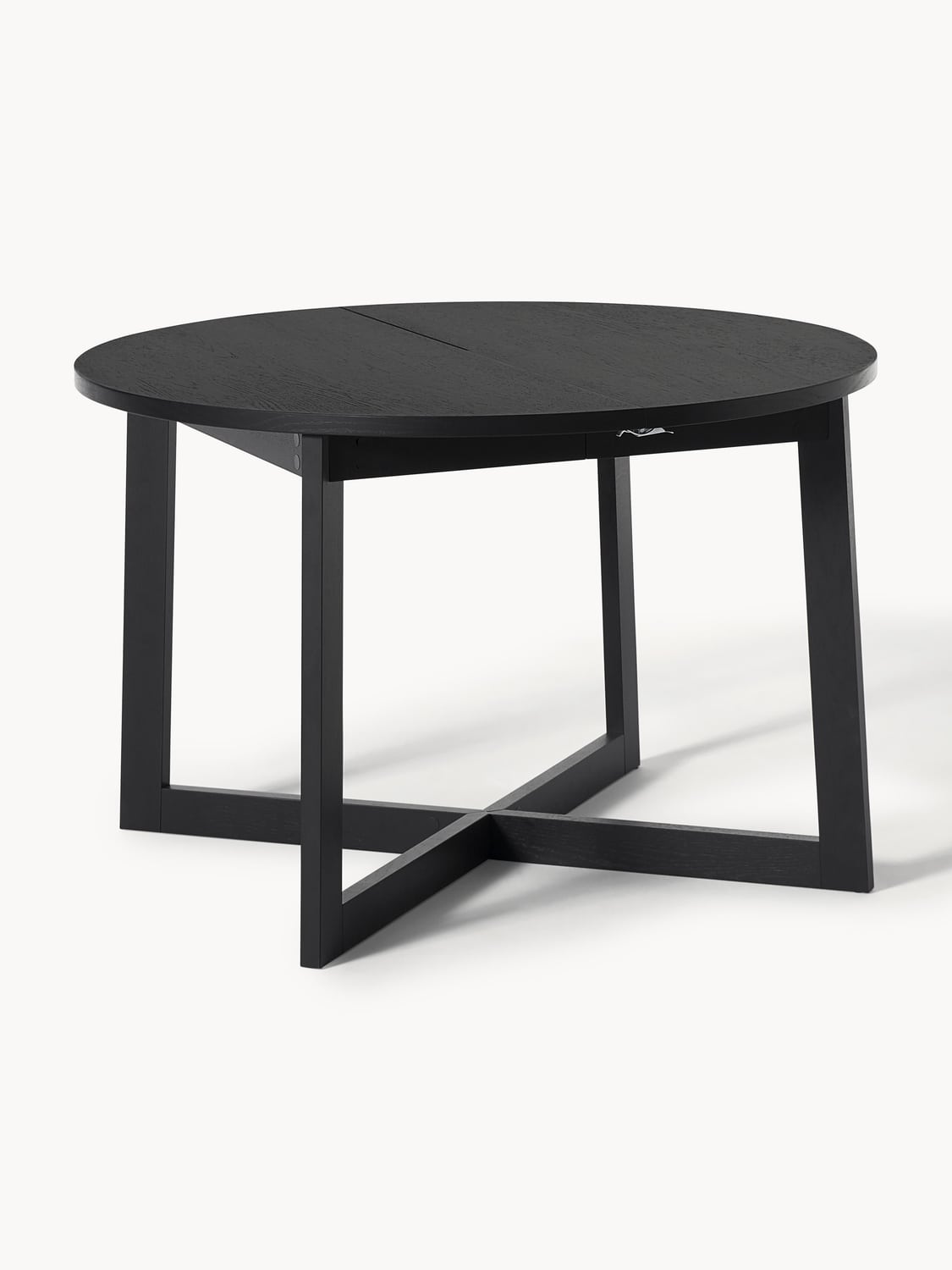 Bennet Extendable Dining Table, 115 - 215 x 75 cm — Dark Grey