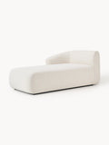 Sofia Bouclé-Chaise-Corner Module — Light Grey