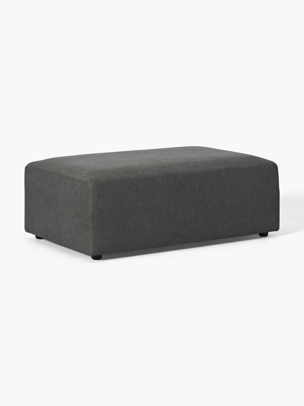 Melva XL Sofa Ottoman, B 116 x T 72 cm — Green