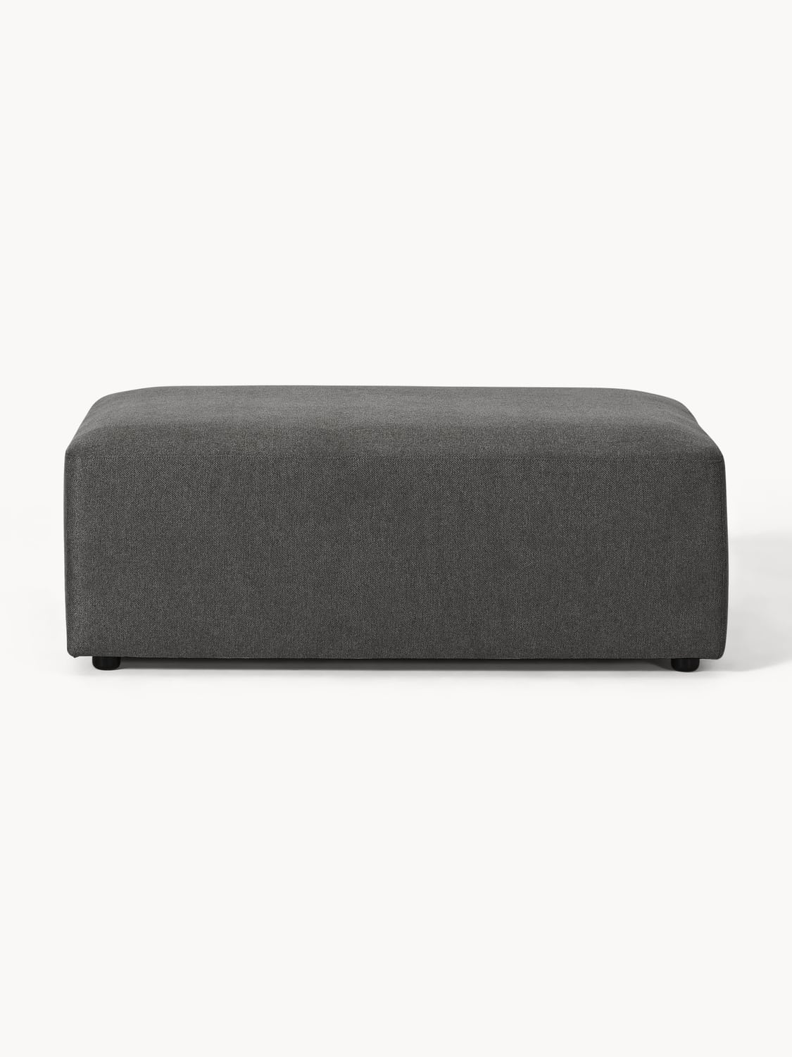 Melva XL Sofa Ottoman, B 116 x T 72 cm — Green