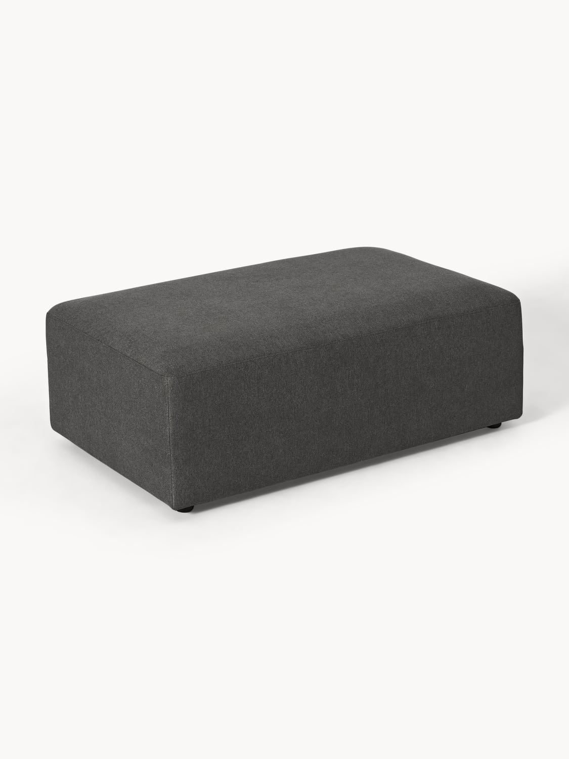 Melva XL Sofa Ottoman, B 116 x T 72 cm — Green