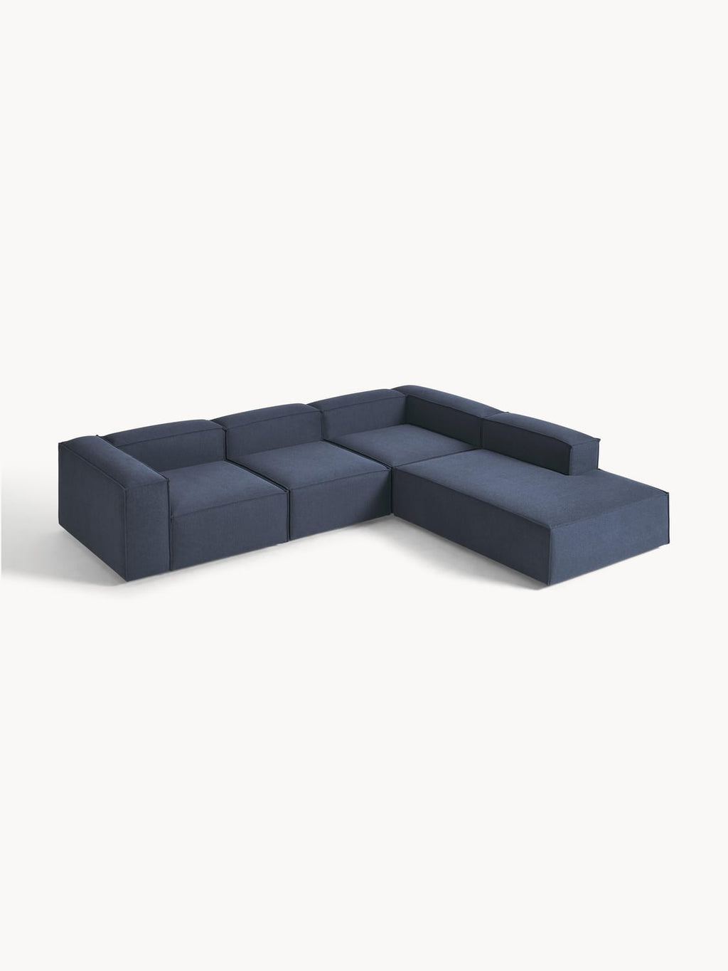 Lennon Modular XL Corner Sofa (4-seater) — Dark Grey
