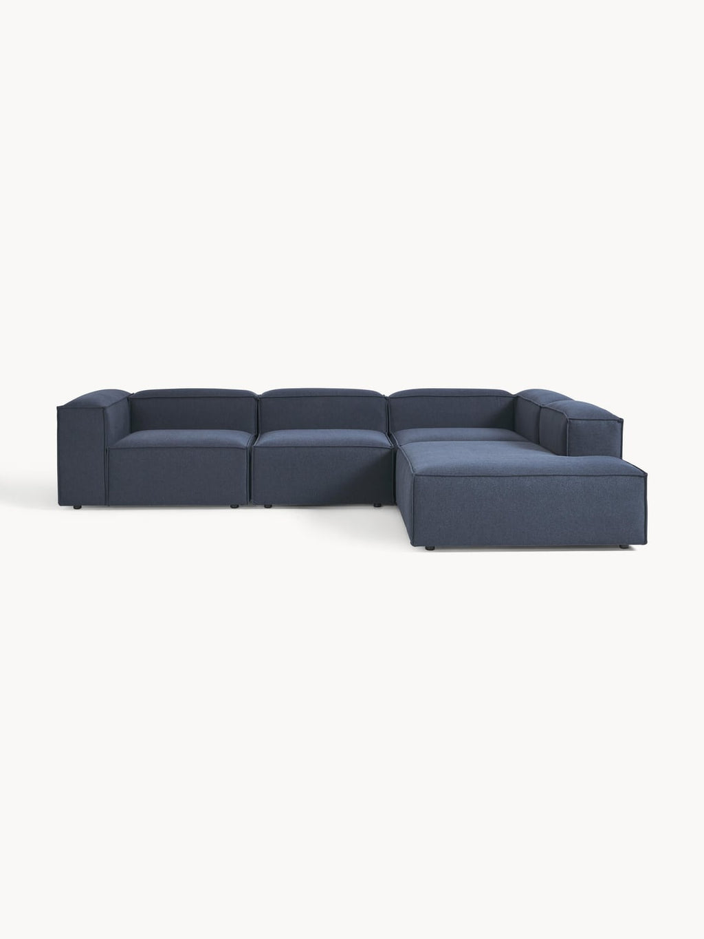 Lennon Modular XL Corner Sofa (4-seater) — Dark Grey