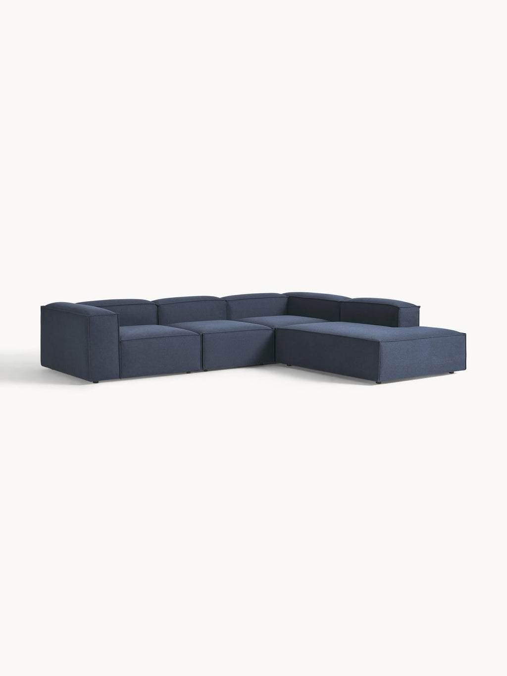 Lennon Modular XL Corner Sofa (4-seater) — Dark Grey