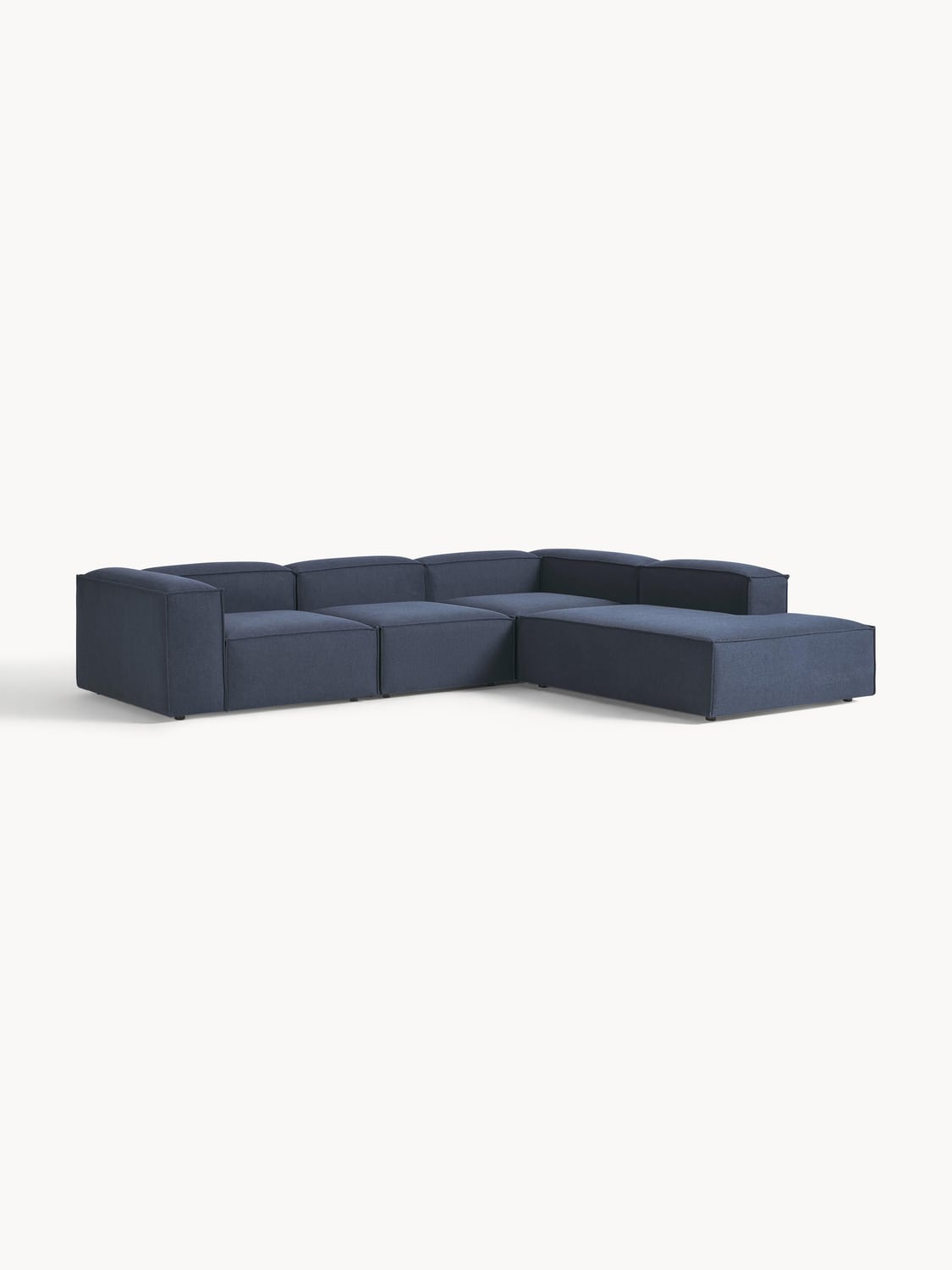 Lennon Modular XL Corner Sofa (4-seater) — Dark Grey