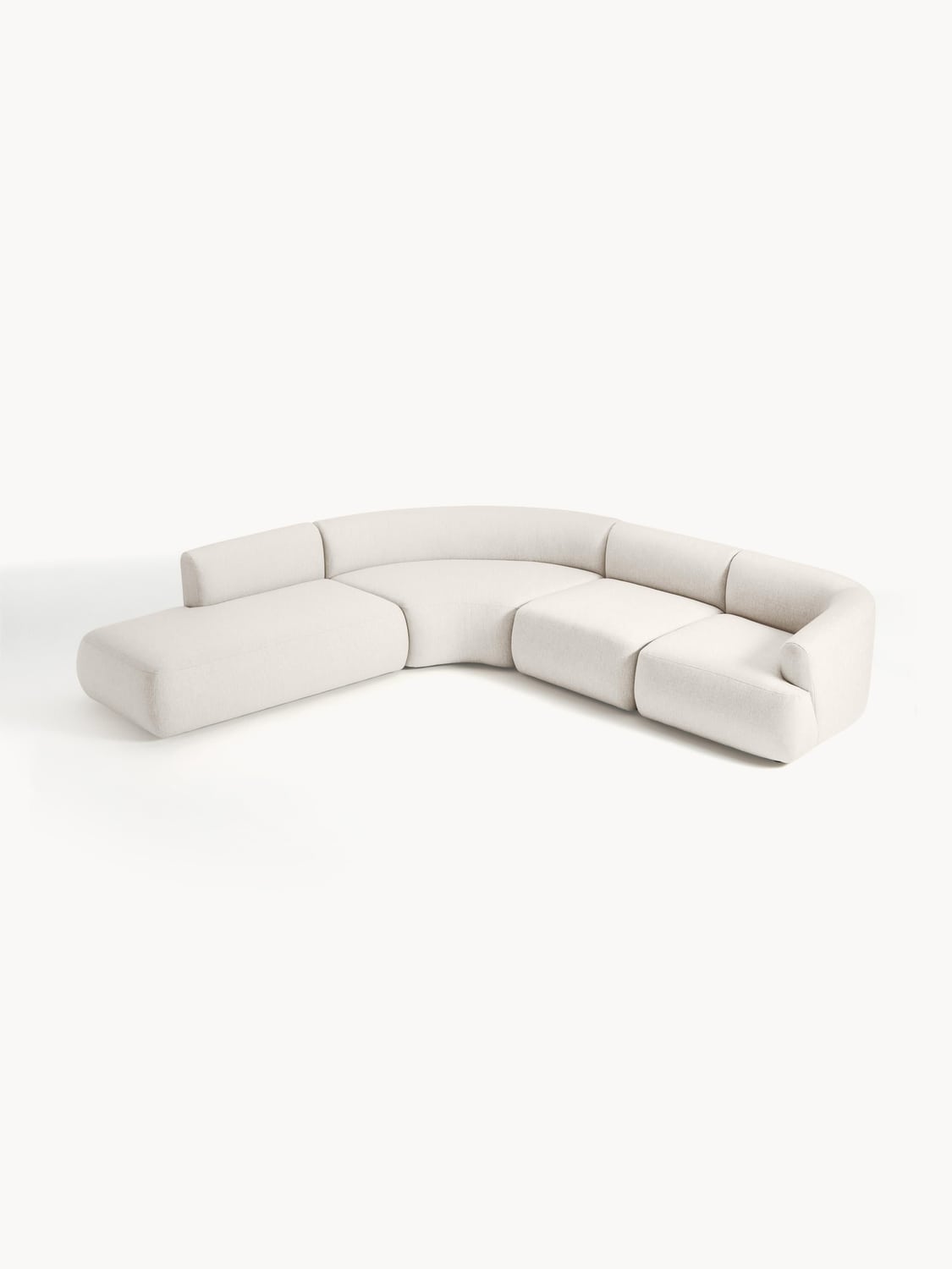 Sofia Modular Corner Sofa (4-seater) — Ivory
