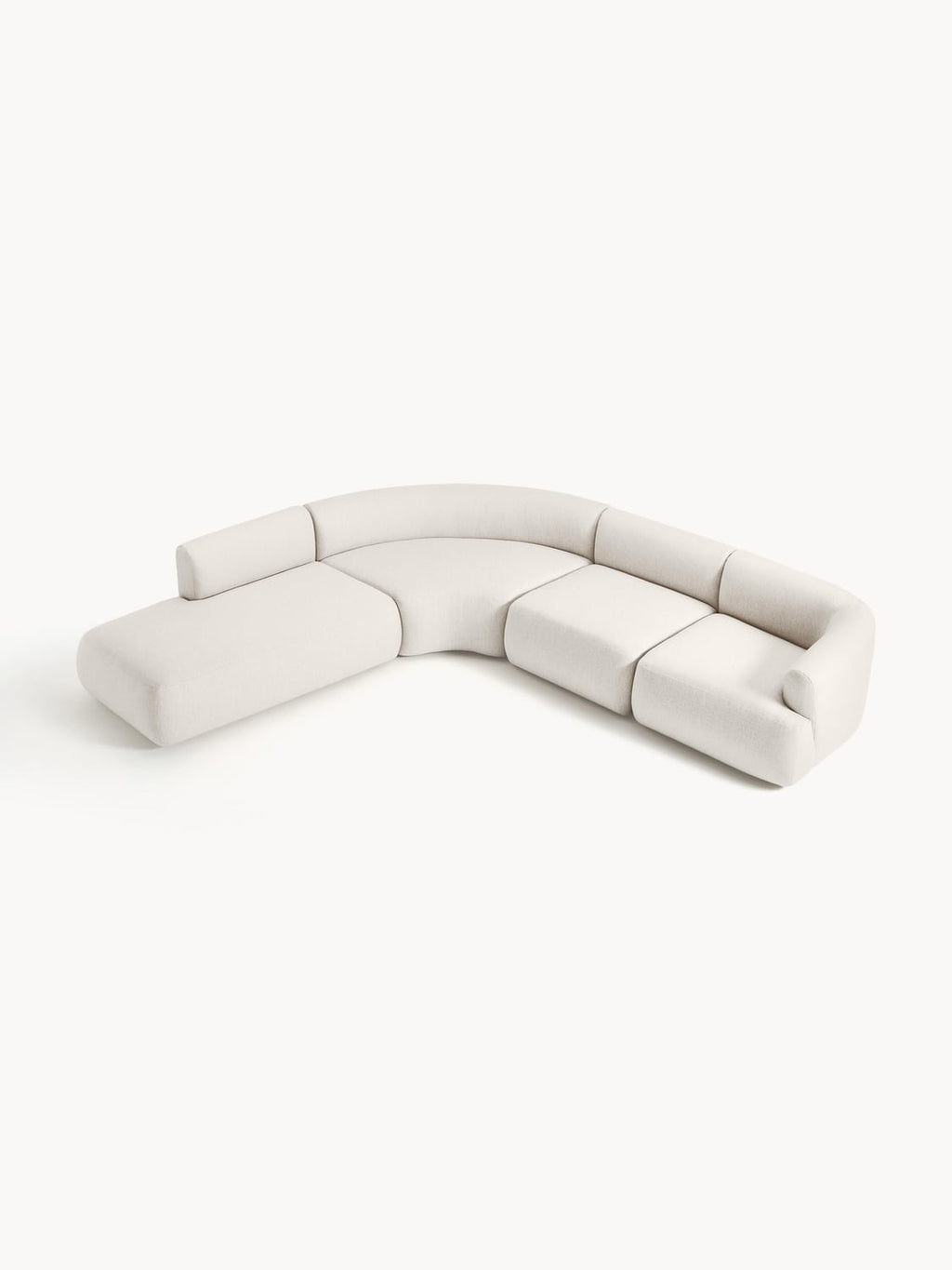Sofia Modular Corner Sofa (4-seater) — Ivory