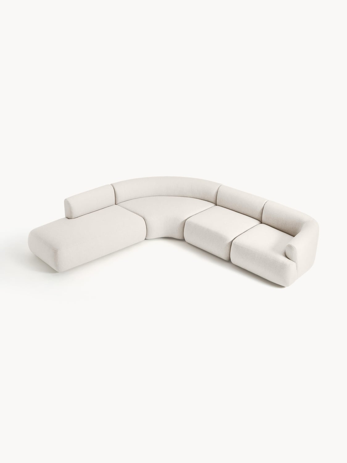 Sofia Modular Corner Sofa (4-seater) — Ivory